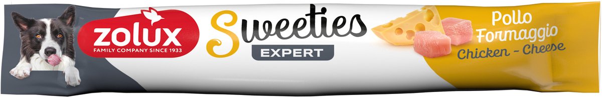 Zolux Creamy Stick - Romige Honden Snack Kip & Kaas - 14g Natuurlijke Traktatie