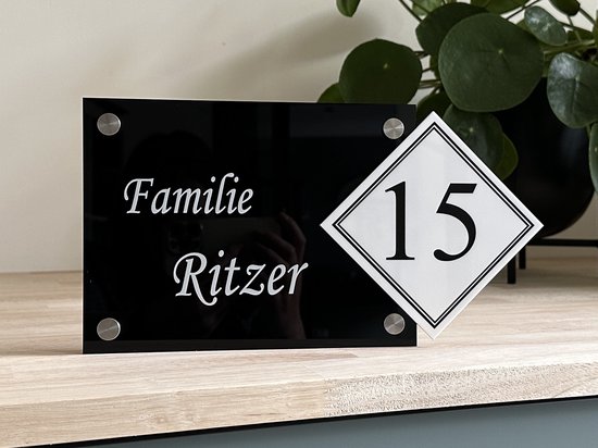 Plaque « Private » Pour Ur De Aison Ou De Jardin - Noir - Pour Garder