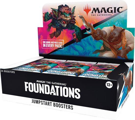 Foto: Magic the gathering foundations jumpstart booster box 24 packs 2 player card game just shuffle play