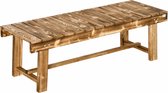 Outsunny - Tuinbank - voor 2 Personen - massief hout - Bruin