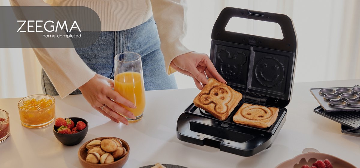Tosti- en wafelijzer BK Connect 3-in-1 Grill | Kookexpert Tosti- en wafelijzer BK Connect 3-in-1 Grill | Kookexpert