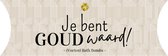 BIG GIFTS - Cadeaudoosje Bath Bombs - JE BENT GOUD WAARD - 5 stuks
