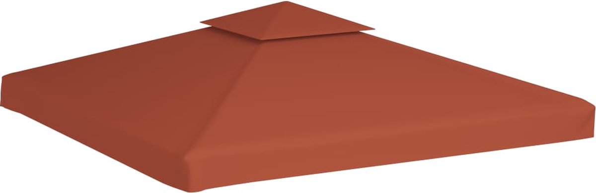 vidaXL Prieeldak 2 lagen 3x3 m Bruin Zonnedak Paviljoendak Tentdak Dak vidaXL Prieeldak 2 lagen 3x3 m Bruin Zonnedak Paviljoendak Tentdak Dak