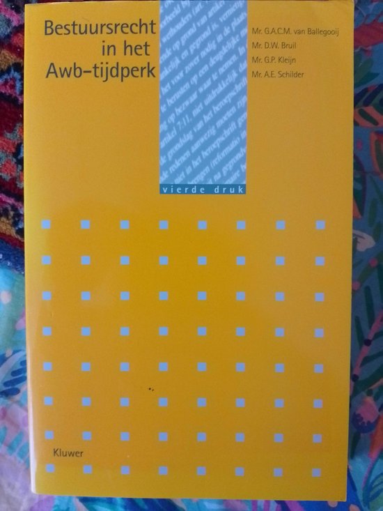 Bestuursrecht in het awb-tijdperk - cover