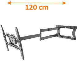 XTRarm Ferrom 120 cm TV Beugel Black