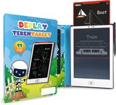 Bol.com DEPLAY Tekentablet 11 inch - Educatief Speelgoed - LCD Tekentablet - Kindertablet - Teken Tablet Kinderen - Tekentablets... aanbieding
