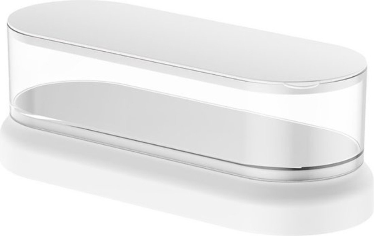 Brillenreiniger Ultrasoon - Ultrasoon Reinigingsapparaat - Brillenbad Reiniger - Bril Bad - Ultrasone Reiniger - Brillenbad - Wit