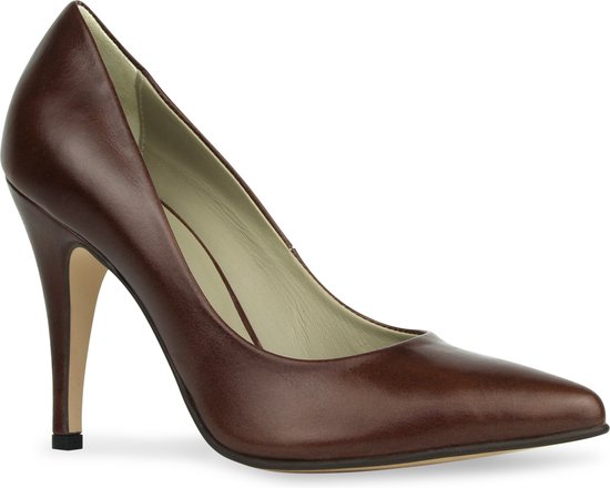 Noë Chaussures Nicole Escarpin Coffee 38