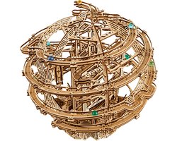 Wood Trick - Modelbouw 3D houten puzzel - Zwaartekracht knikkerbaan - Gravity Marble Run - 773 stuks - Geen lijm noch verf nodig