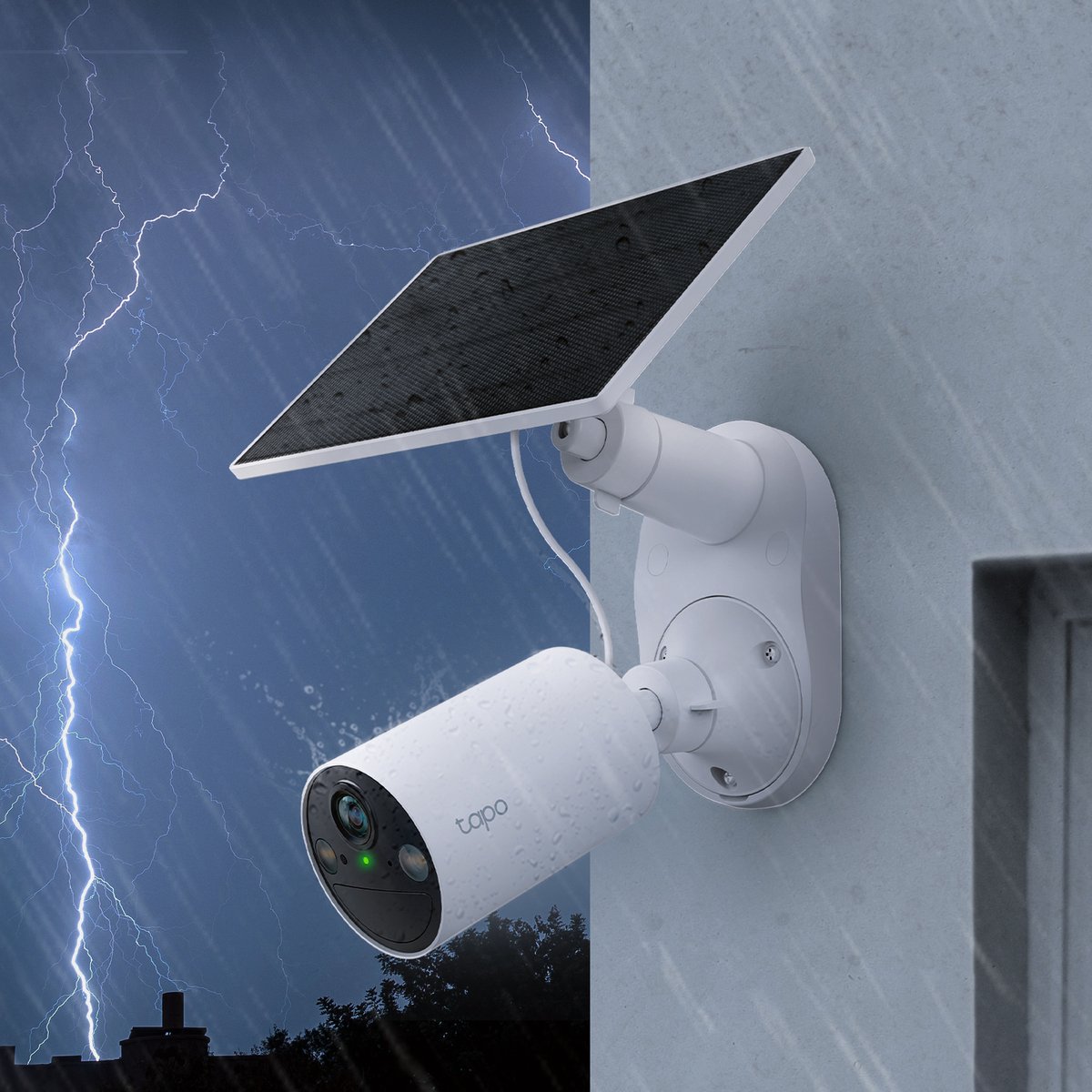 Tapo C410 Beveiligingscamera Buiten met Zonnepaneel 2K 3MP - afbeelding 3