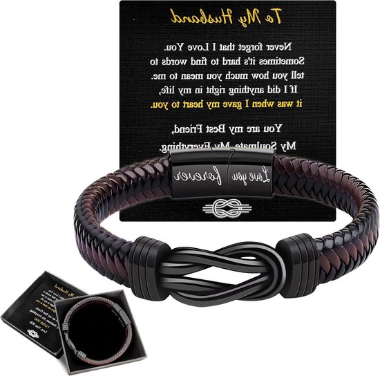 Gepersonaliseerde leren armband voor heren, gegraveerd kruisontwerp aan de buitenkant, aangepaste verborgen boodschap, christelijke religieuze accessoires - Nederland