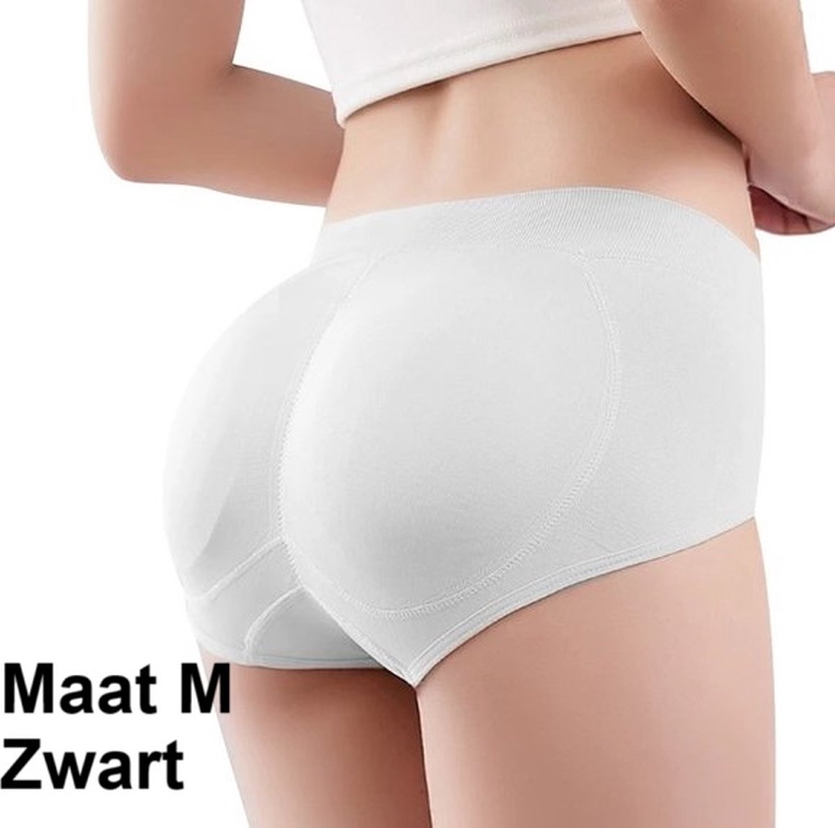 Cheaperito Slip Met Vulling I Corrigerende Slip I Ondergoed Body Shaper I Billen Liften I Billen Lifter I Maat M I Zwart