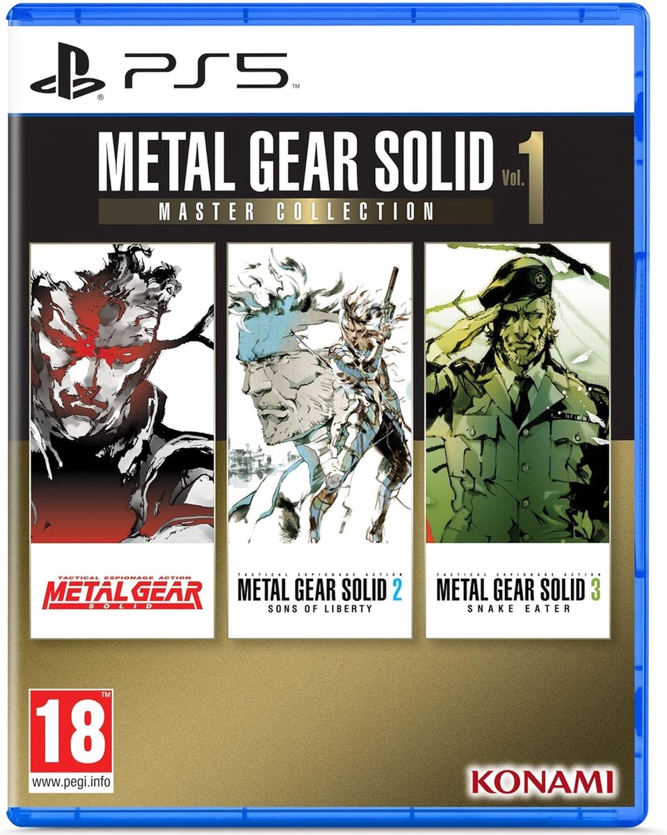 Konami Metal Gear Solid: Master Collection Vol.1 Standaard PlayStation 5