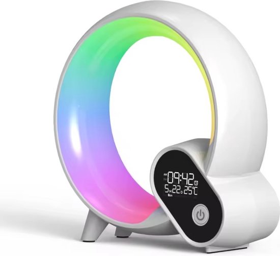 Wake-Up Light & Ambient Light - Digitale Wekker - Sfeerlamp - LED Lights van Laios — afbeelding 3