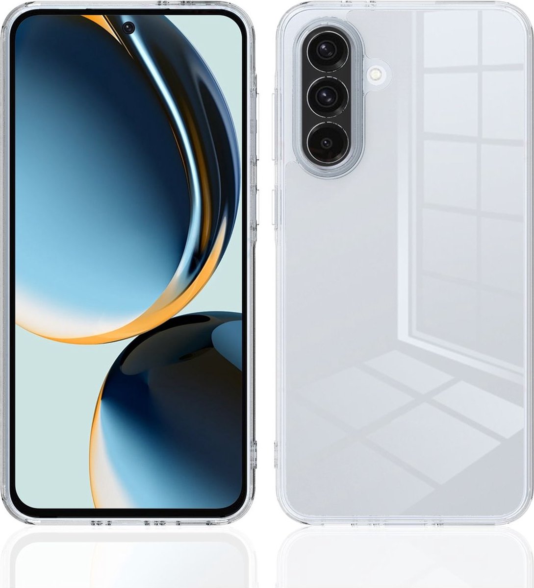 Mobigear Doorzichtig Hoesje geschikt voor Samsung Galaxy A56 Telefoonhoesje Hardcase | Mobigear Crystal Backcover | Doorzichtig Telefoonhoesje Galaxy A56 | Galaxy A56 Case | Back Cover - Transparant