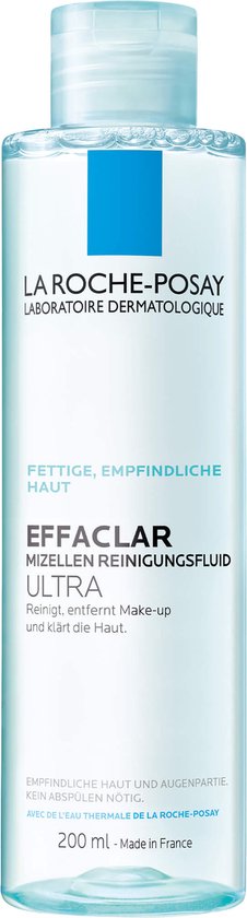 La Roche-Posay Effaclar Micellair Water - Gezichtsreinigingsmiddel - voor een vette huid en Acne - 200ml