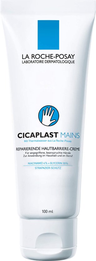 La Roche-Posay Cicaplast Handcrème - voor Droge, Geïrriteerde Handen met Kloven - 100ml