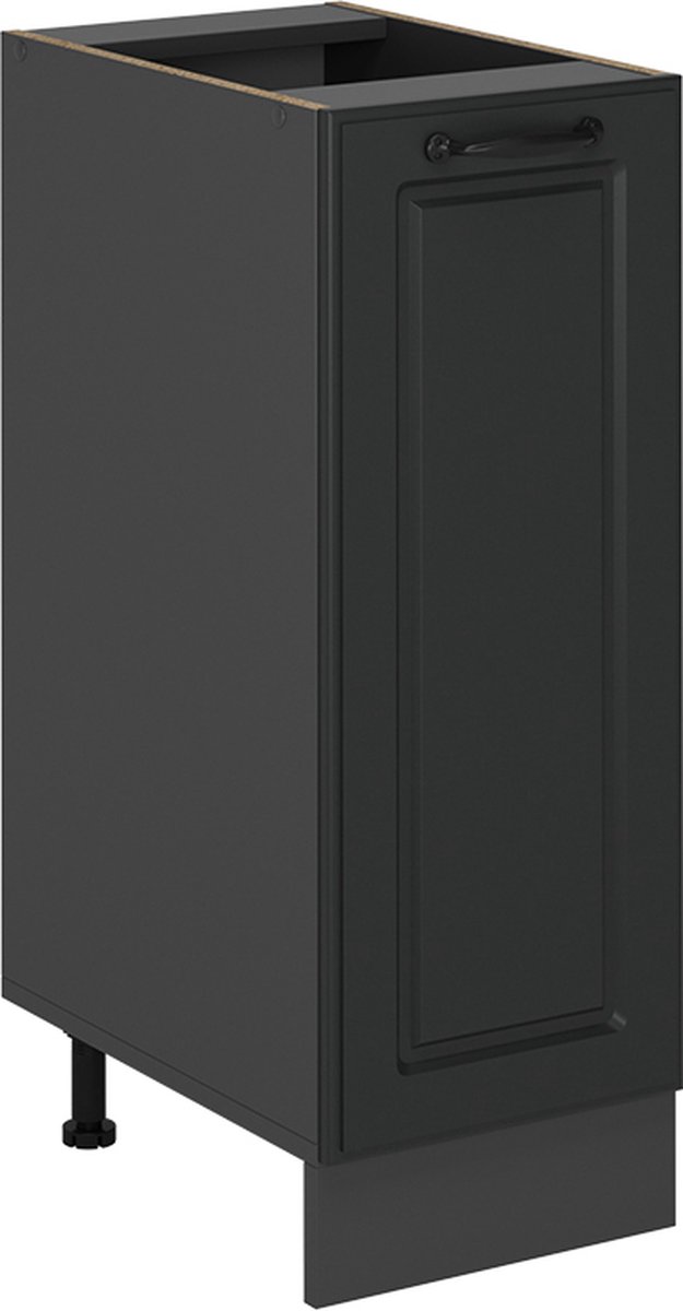 Vicco R-Line Onderkast – 30 cm zonder werkblad Antraciet landhuis Antraciet landelijk/Antraciet