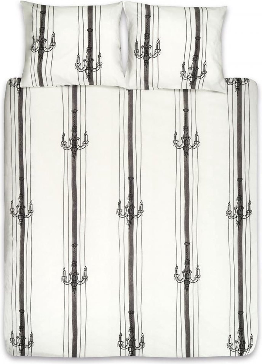 Cinderella Dekbedovertrek Lodsh Candle - antraciet 240x200/220cm - Lits Jumeaux