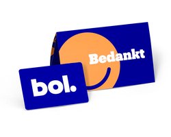 bol cadeaukaart - 50 euro - Bedankt!