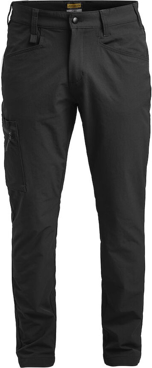 Jobman 2318 Service Trousers Stretch 65231870 - Zwart - C156
