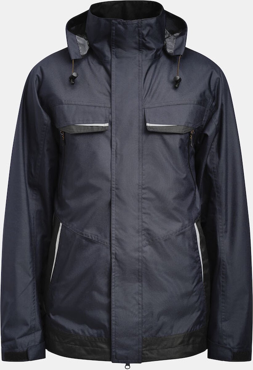 Jobman 1284 Shell Jacket 65128436 Marineblauw
