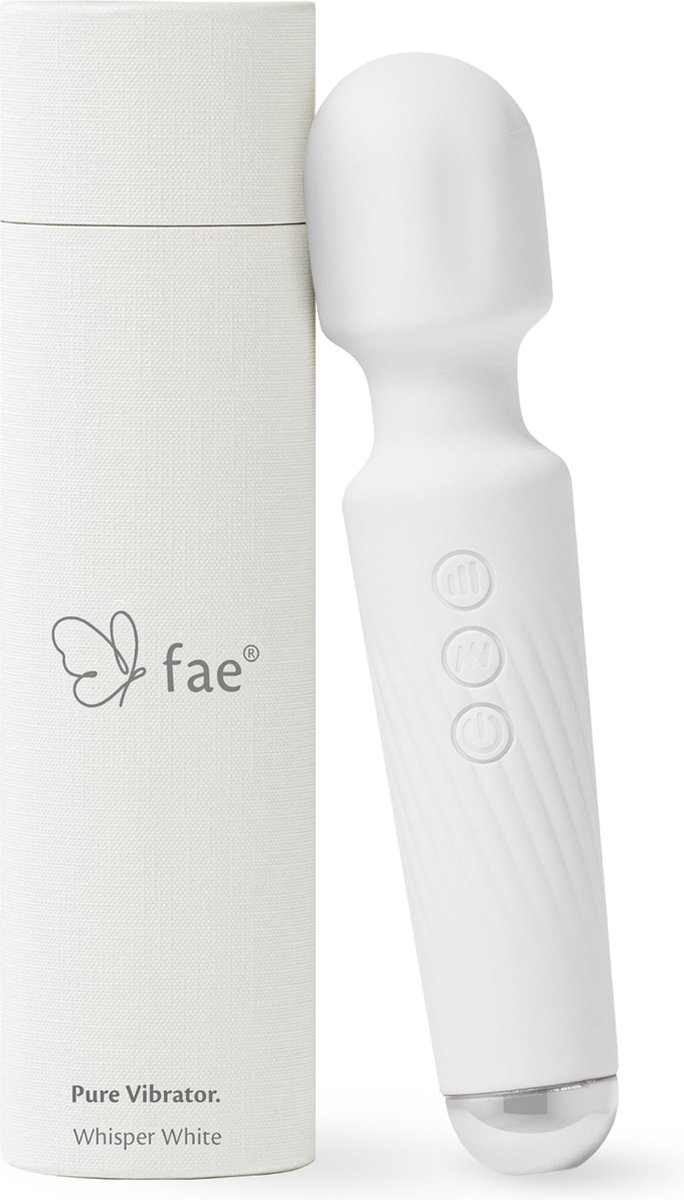 Fae® Vibrator voor Vrouwen - Sex Toys voor Vrouwen en koppels - Clitoris Stimulator - Seksspeeltjes - Pure Series - Whisper White