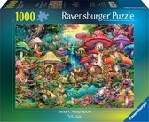 Ravensburger - Le village des champignons - Puzzle - 1000 pièces