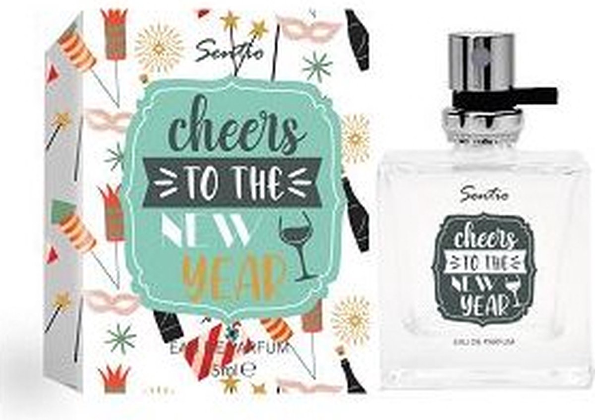 Goedkoopste SENTIO Cheers To The New Year Eau de Parfum - Kerst - Kerstparfum - Miniparfum 15 ml - Jasmijn Geur - Vanille geur - Bloemig