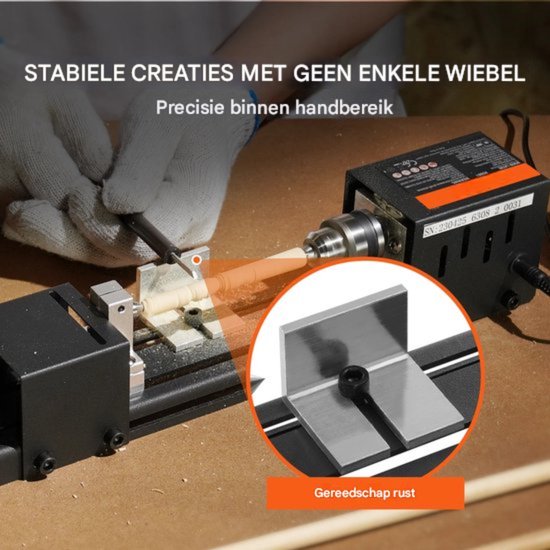 Houten Draaibank Timmerman Het Draaien Hout Stock Foto - Image of bouw, instrument: 109769914
