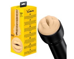 Kiiroo Pocket Pussy Victoria Mouth - Masturbator voor Man - Realistisch en Zacht - Geoptimaliseerd voor Keon en PowerBlow - FeelStar Masturbators
