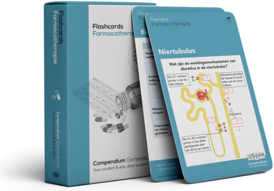 Flashcards Farmacotherapie