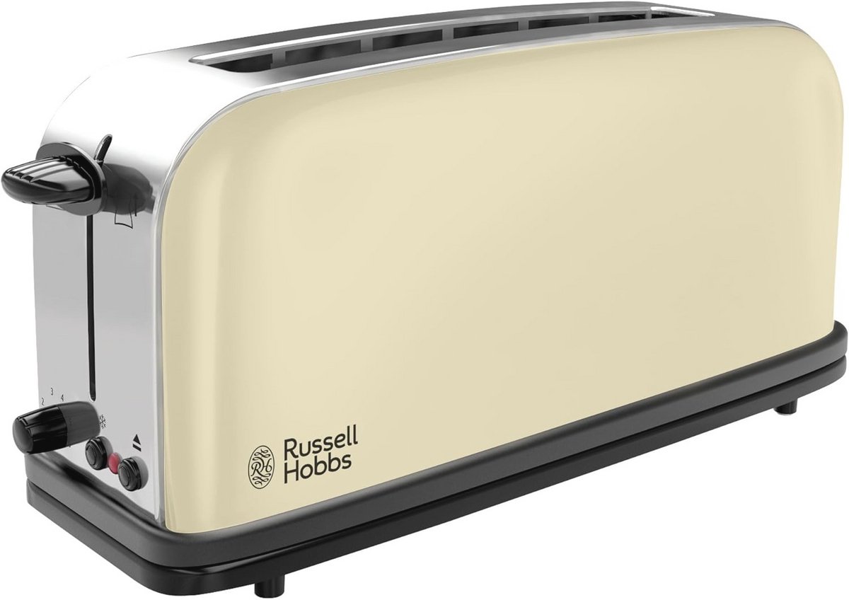 Langslot Broodrooster Met Brede Sleuf - Snelle Toast Technologie, Flexibele Bruiningsgraad En Eenvoudige Reiniging