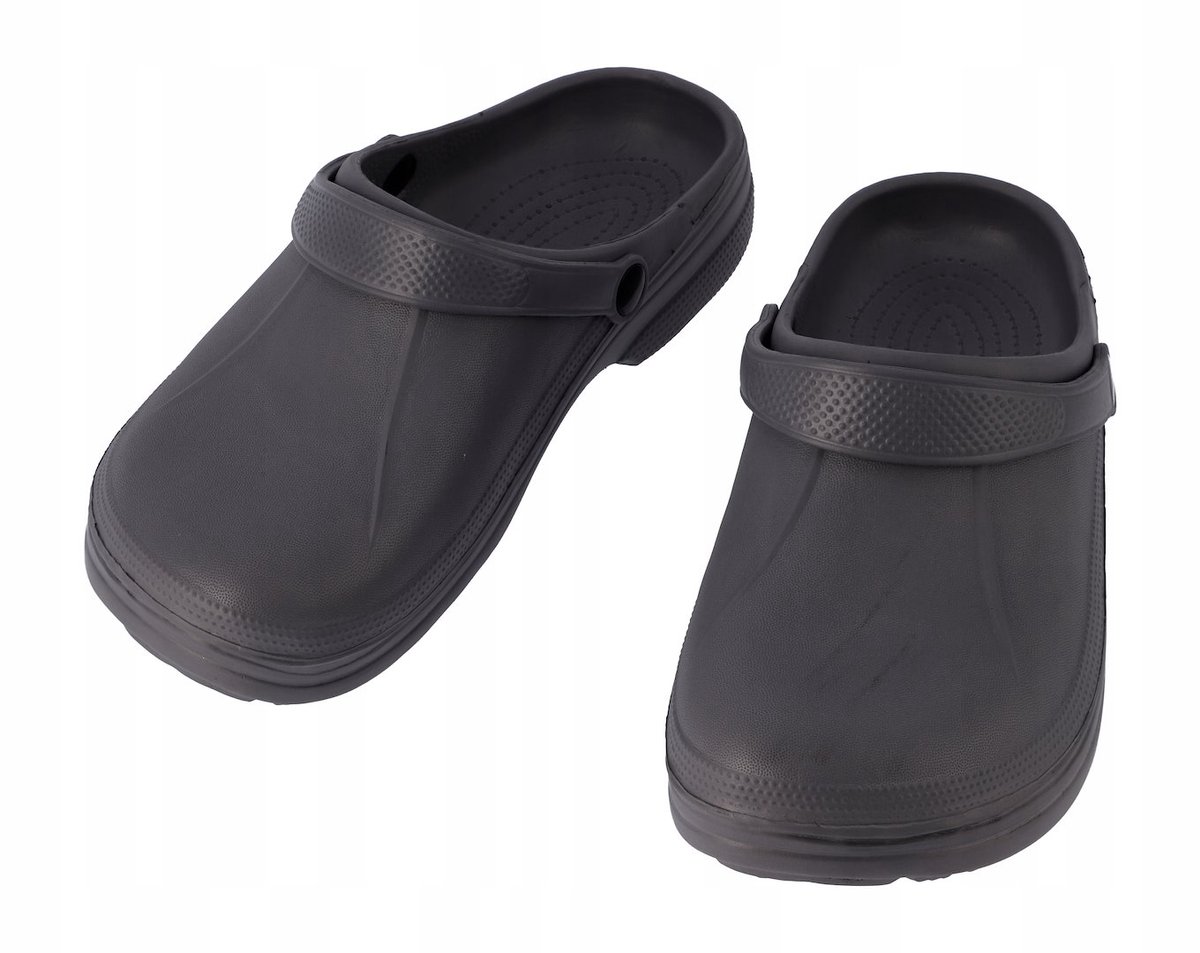 TUINSLIPPERS lichte klompen kort heren dames laag