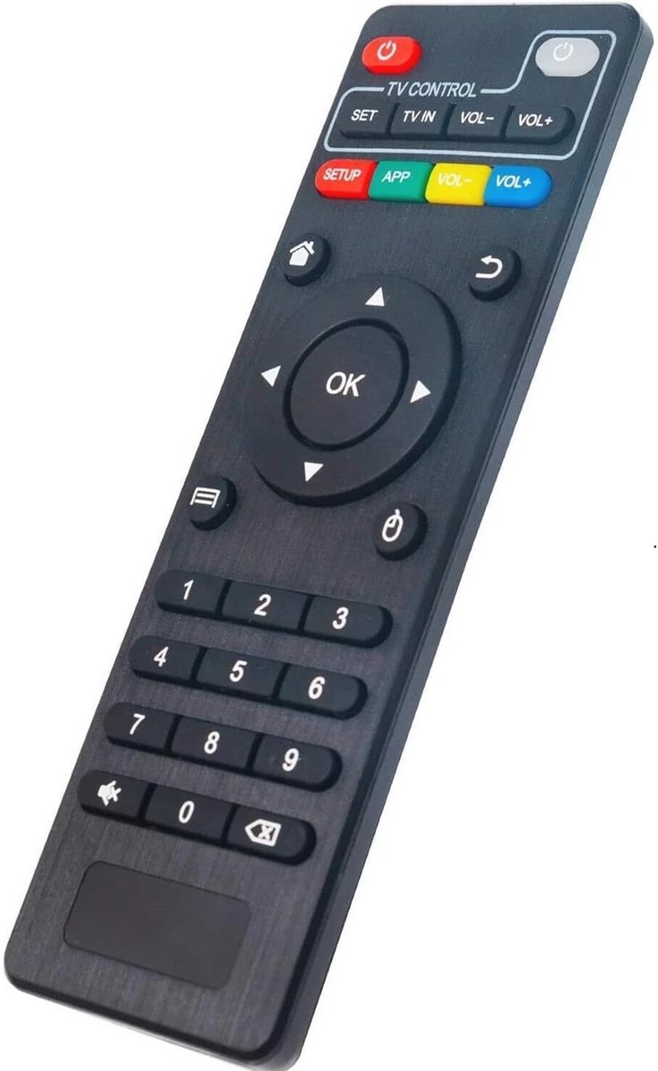 Vervangende afstandsbediening voor Android TV Box - Compatibel met MXQ, T95, H96, X96 en meer