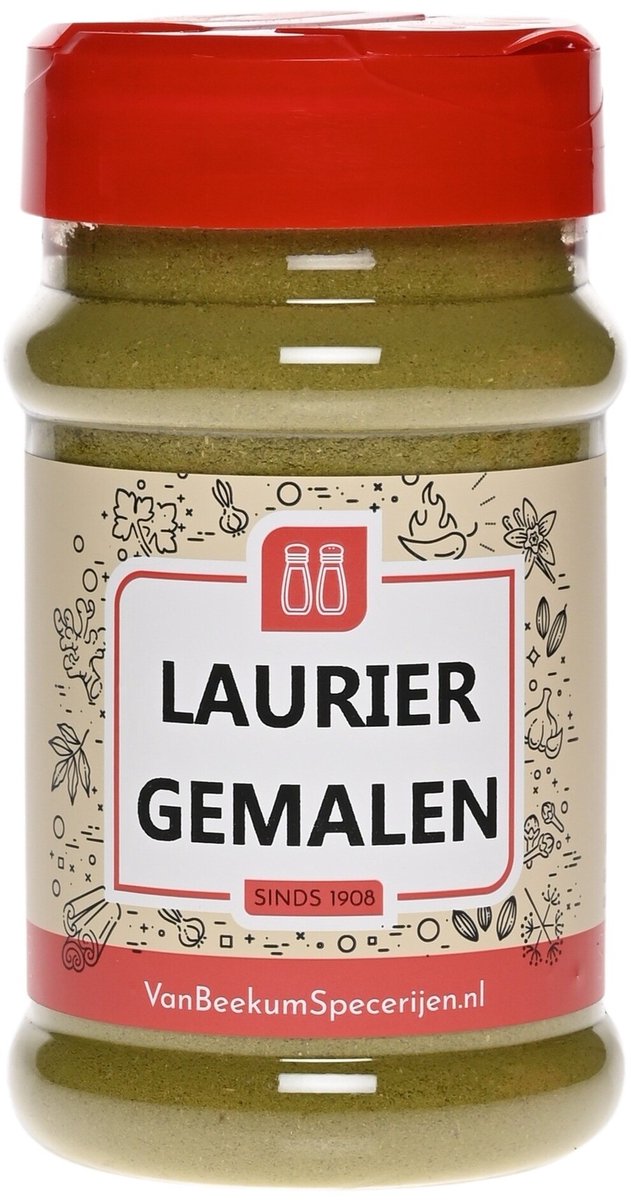 Goedkoopste Van Beekum Specerijen - Laurier Gemalen - Strooibus 100 gram