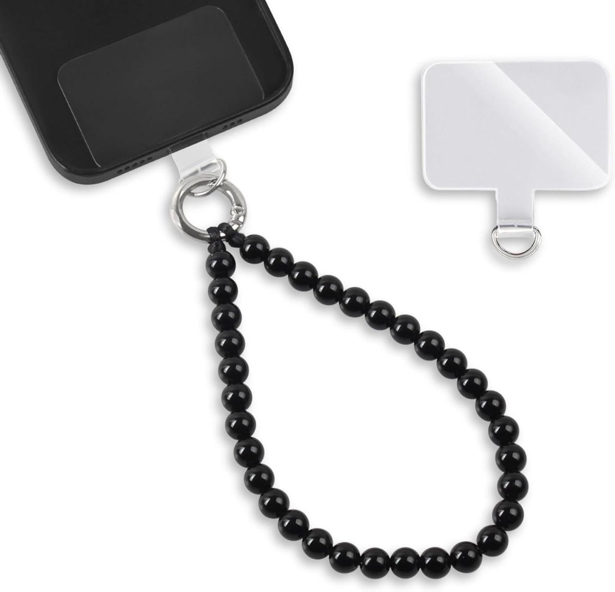 Mobiele Telefoonketting Kralen - Universele Polsband voor Smartphone - 1 stuk - Multicolor
