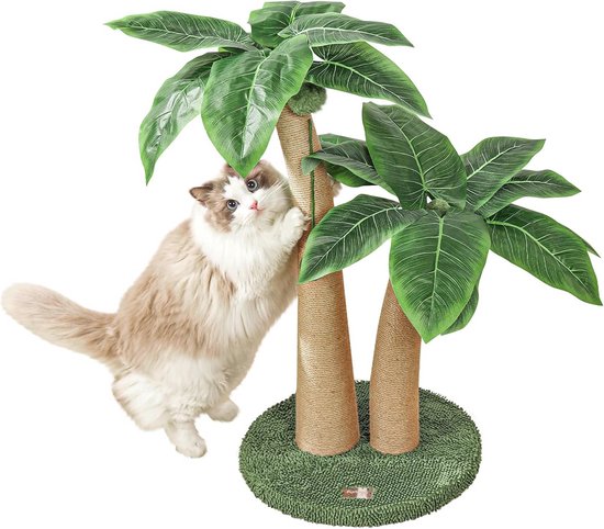 Kattenkrabpaal met sisal krabpaal zeegras