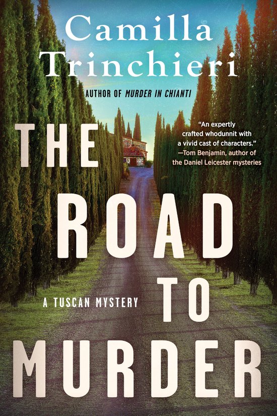 A Tuscan Mystery 4 - The Road to Murder - cover