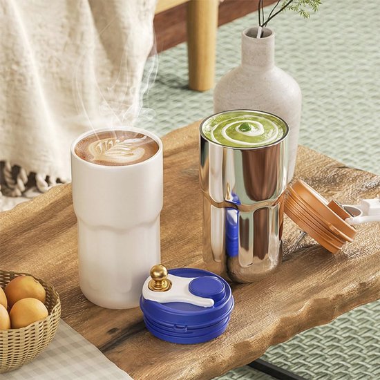 Aangepaste Glazen Voering Water Thermos Geïsoleerde Vacuümkolf Met Temperatuurwe