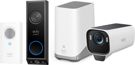 eufy Security S3 Pro Buitencamera met HomeBase 3 en E340 - eufy - €509,00