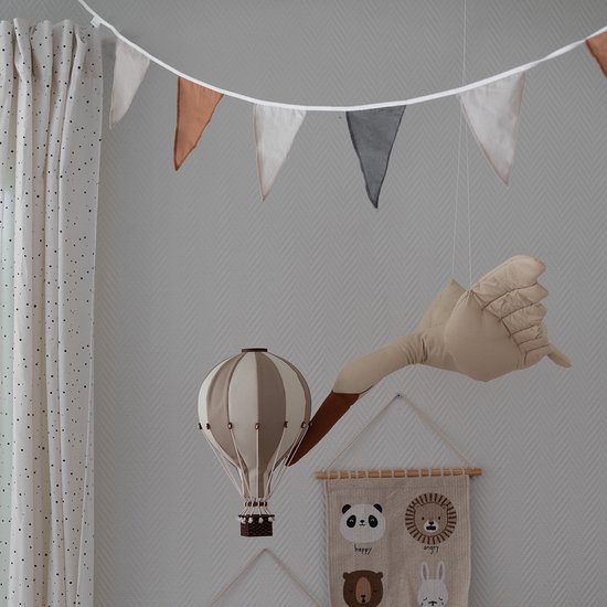 Super Balloon Luchtballon - beige en ecru (Klein) — afbeelding 2