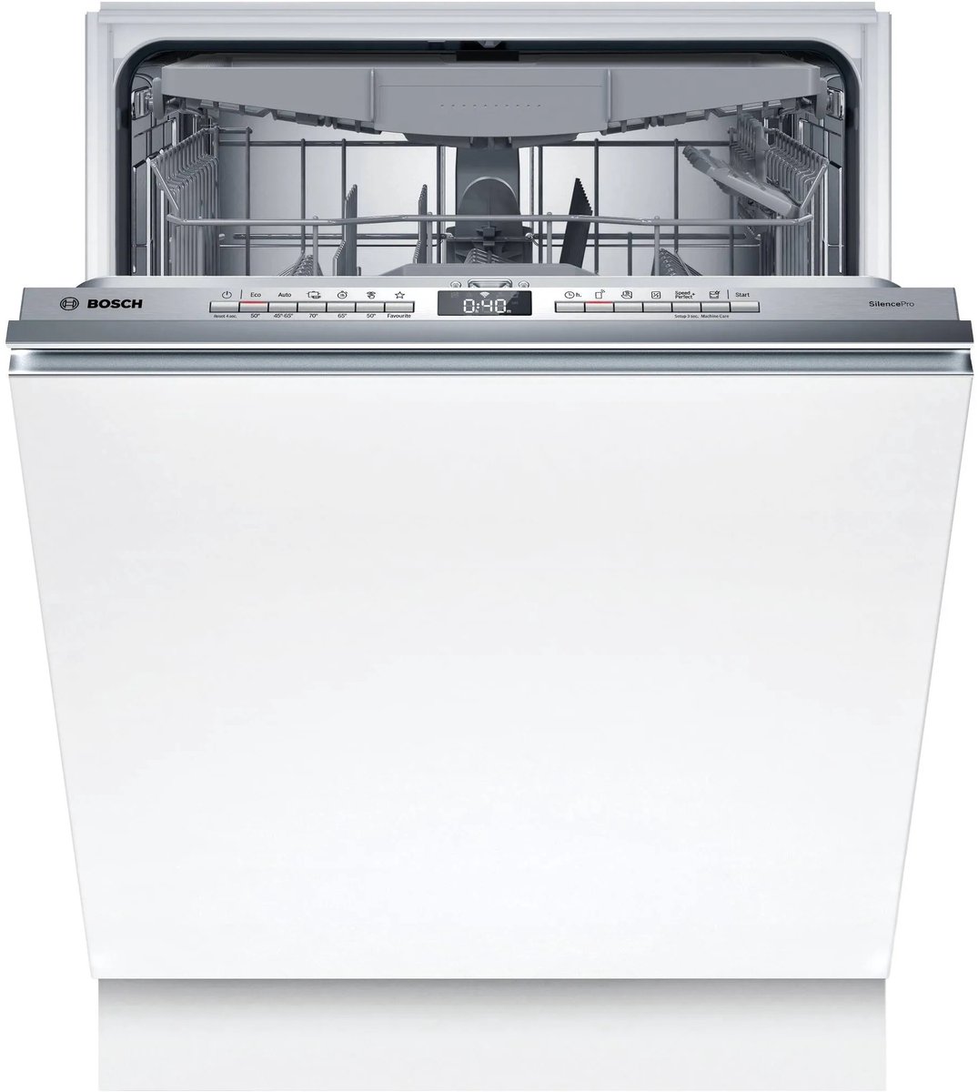 Bosch SMV4ECX23E - inbouwvaatwasser - RVS - Home connect - C label - 14 couverts - 40 dB