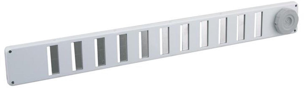 Starx binnenrooster 370 x 40 mm wit