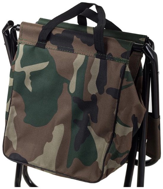 Mini opvouwbare stoel - Visstoel - Opbergvak - Camouflage - Handvatten van MINI — afbeelding 2