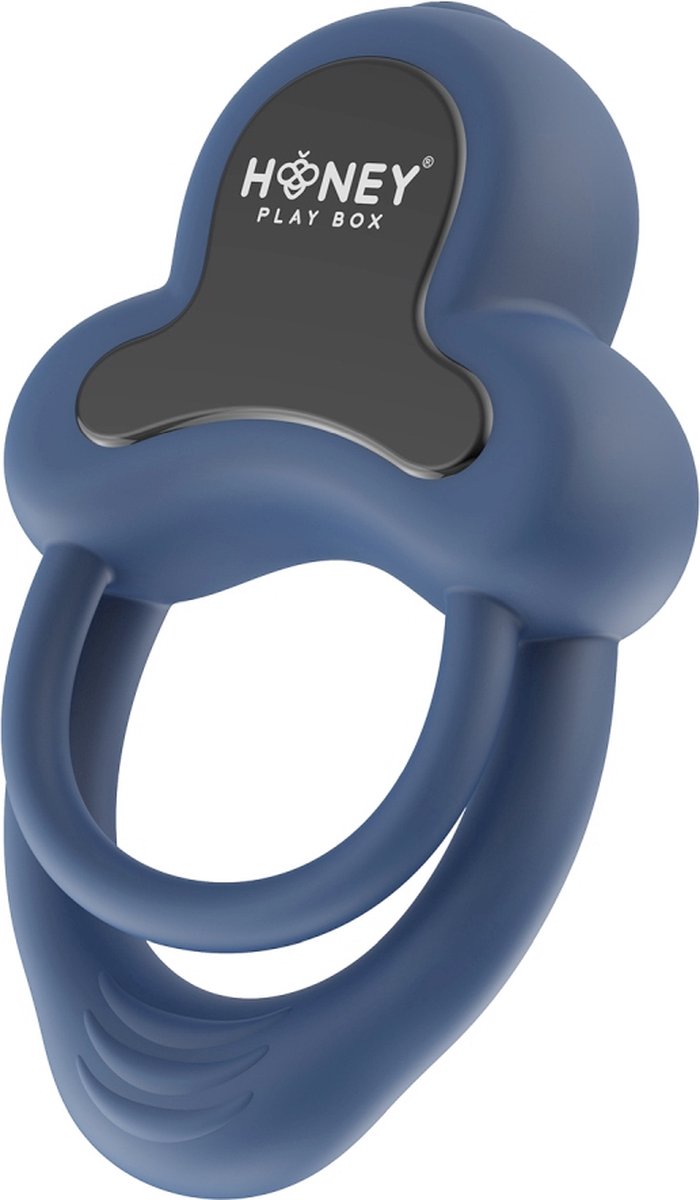 HoneyPlayBox - Anello-App-Controlled Vibrating Double Cock Ring with Clitor