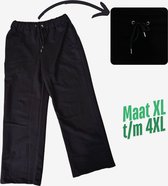 60 Pines - Pantalons de survêtement pour femmes Pantalons de maison - Pantalons de fitness grande taille 3XL Pantalons de survêtement / Pantalons de Home - Zwart XXXL