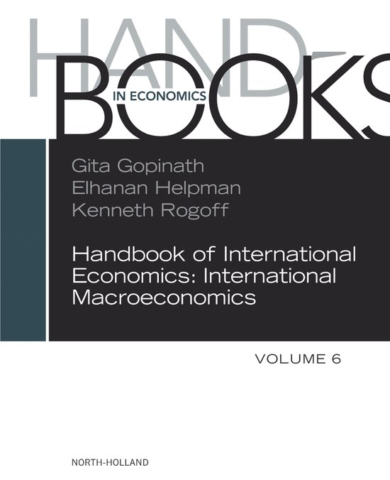 Handbook of International Economics 6 - Handbook of Internat ... - cover