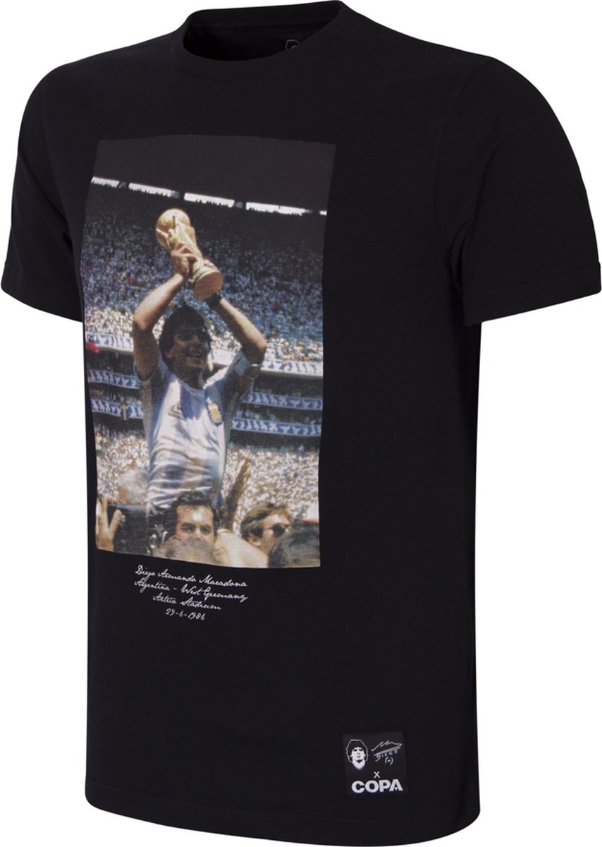 COPA - Maradona Argentinië WK 1986 Celebration T-Shirt - Heren - XL