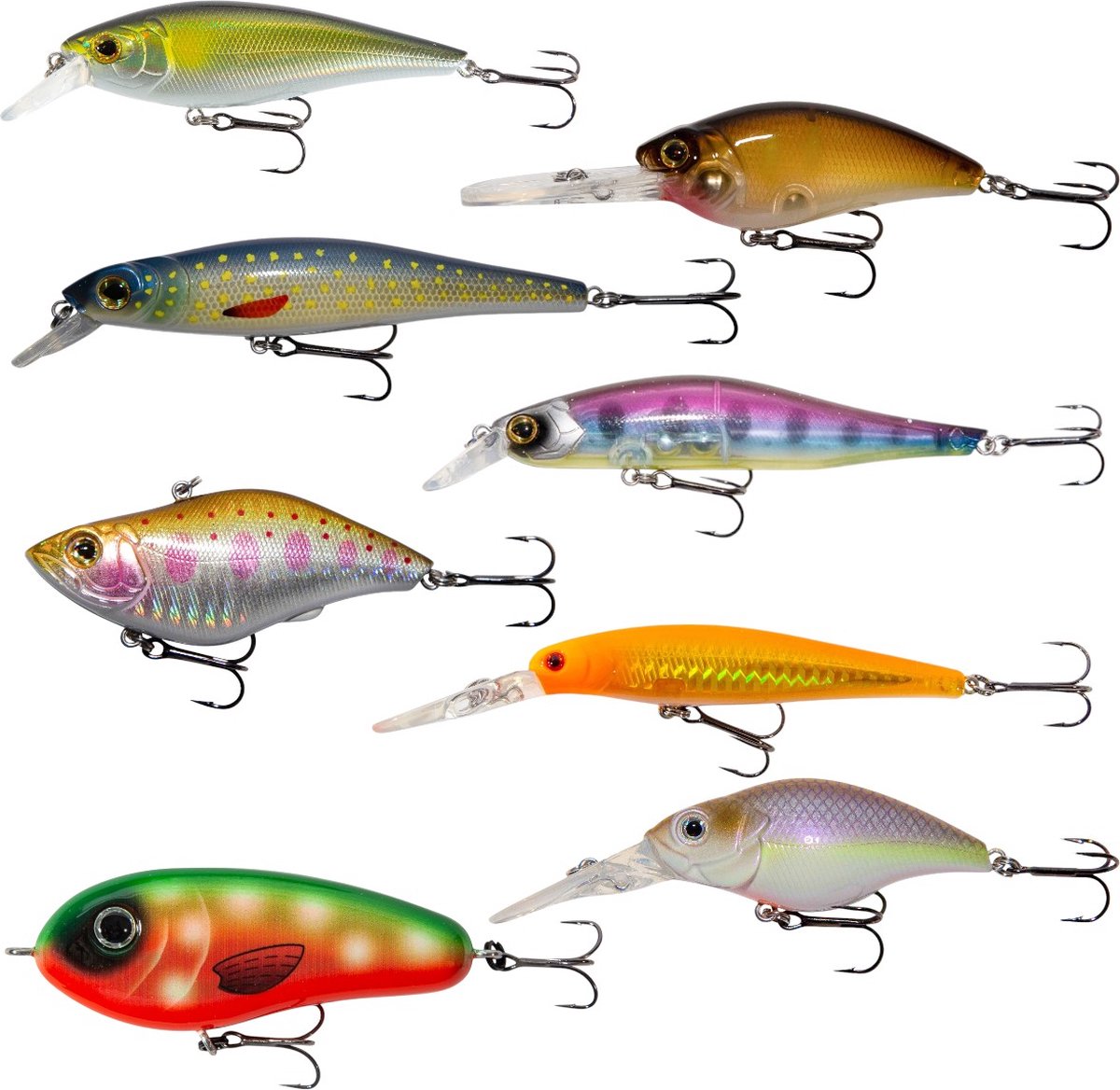 Ultimate Lure Pack Kunstaas Set (8 pcs) | Plug